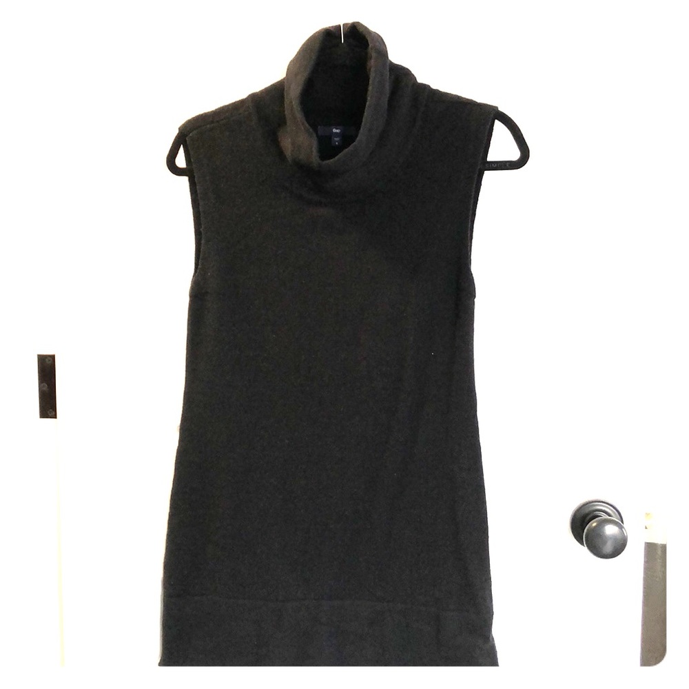 Cowl Neck Mini Sweater Dress